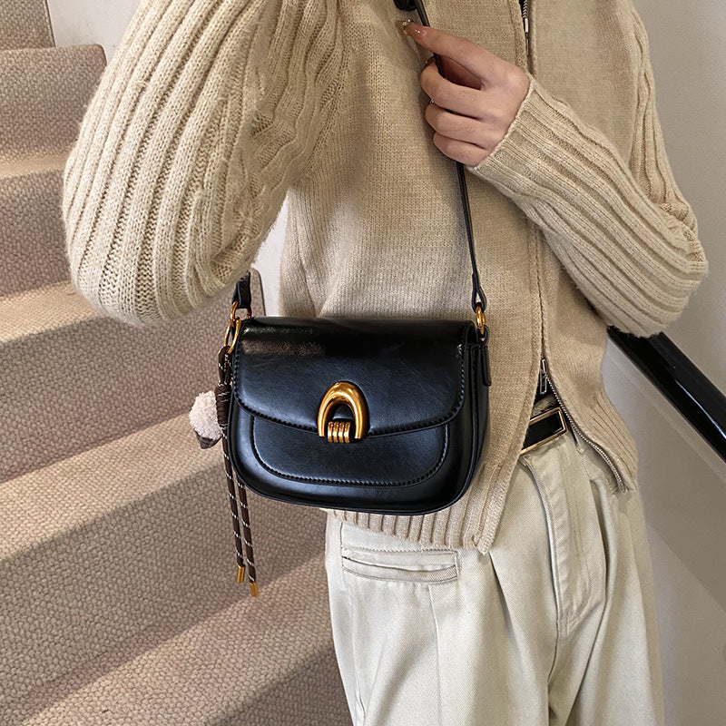 Retro Niche Minimalist Versatile Shoulder Crossbody Bag