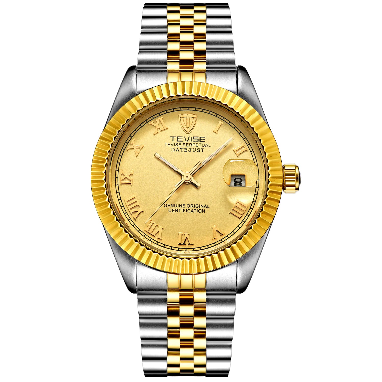 Detective Explosion Calendar Mens Watch Business Watch Mechanical Automatic Mechanical Watch Waterproof Sheet